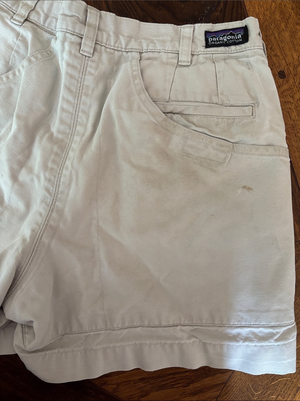 Patagonia Light Cream Casual Cotton Shorts